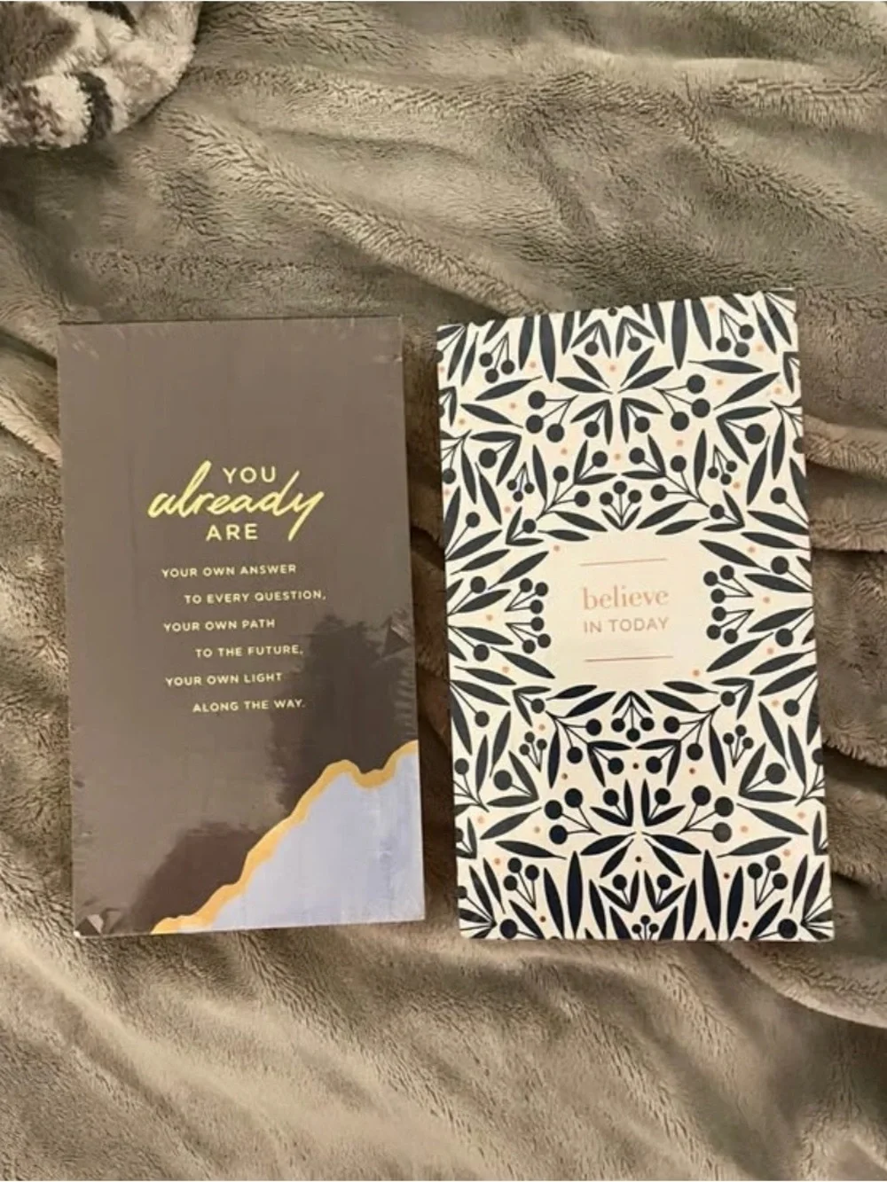 Hallmark Black & Cream Inspirational Notebooks Set